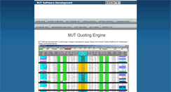 Desktop Screenshot of mjtsoftwaredevelopment.com